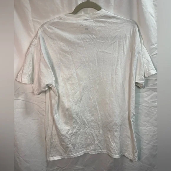 PacSun Butterfly Graphic Tee + Zara Pink Basic T Shirt Bundle Size L - Picture 3 of 9